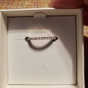 Chloe+Isabel birthstone October stacking ring